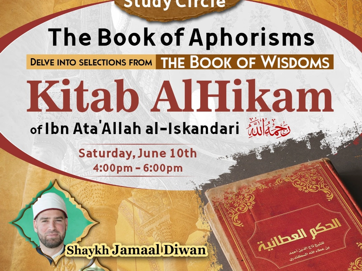 Study Circle - Exploring the Wisdoms of Kitab AlHikam
