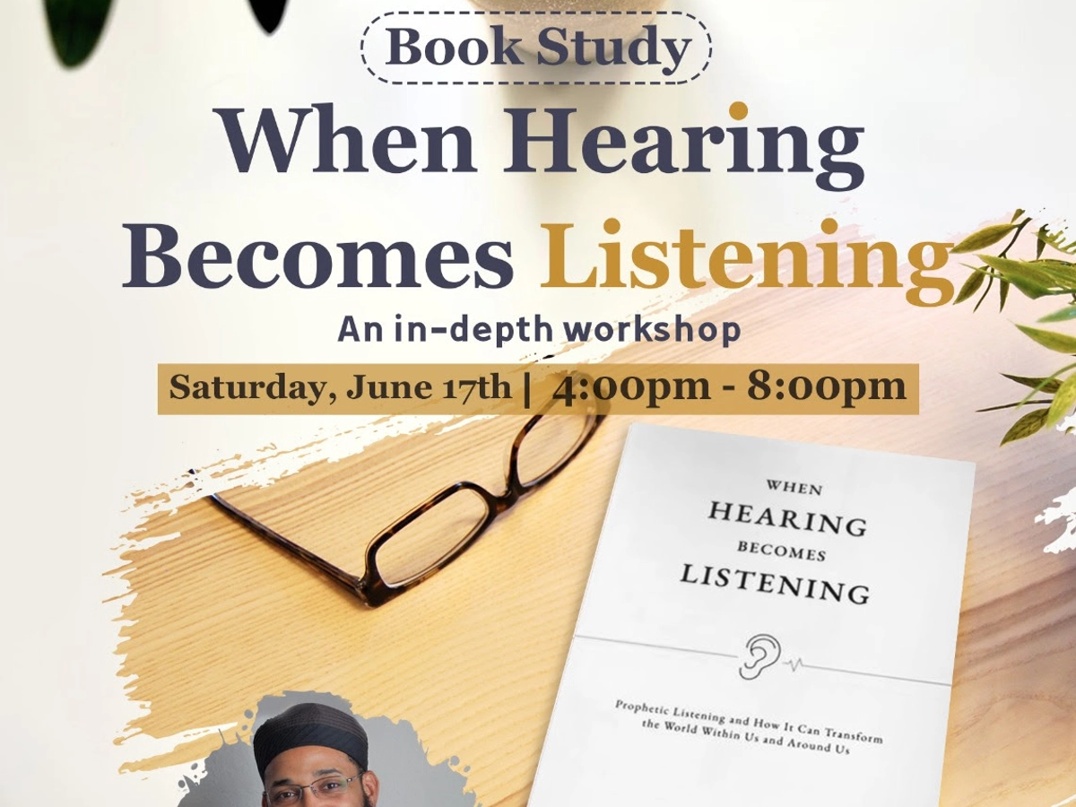 Book Study: When Hearing becomes Listening