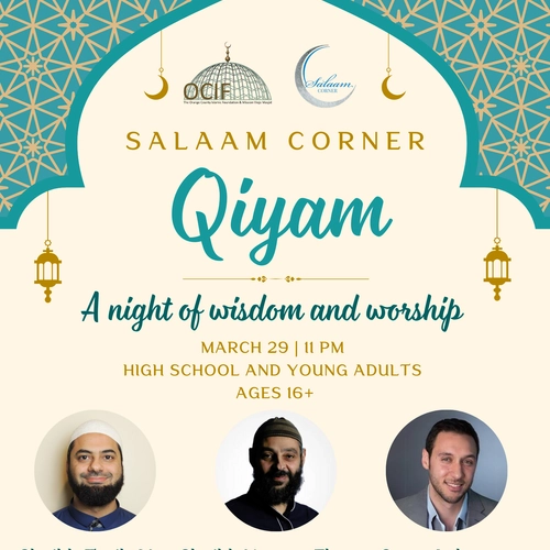 Qiyam : A night Of Wisdom And Worship