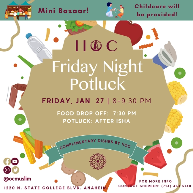  Friday Night Potluck