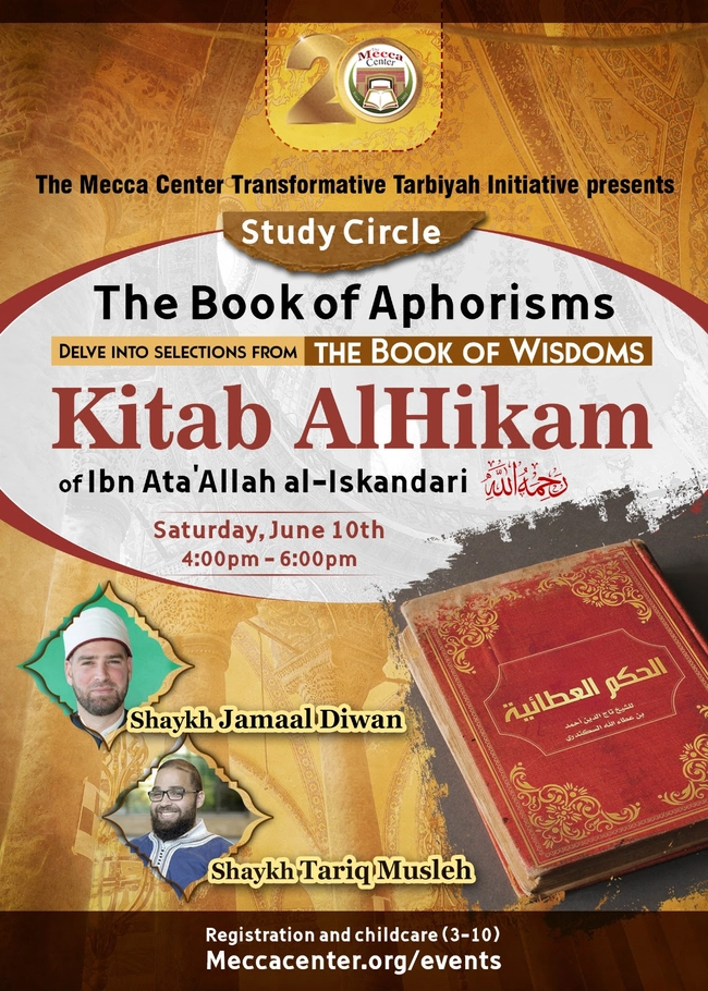 Study Circle - Exploring the Wisdoms of Kitab AlHikam