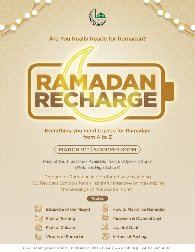 Ramadan Recharge