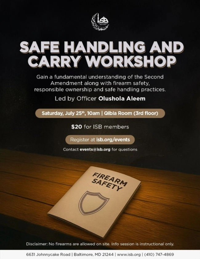 Safe Handling and Carry Workshop