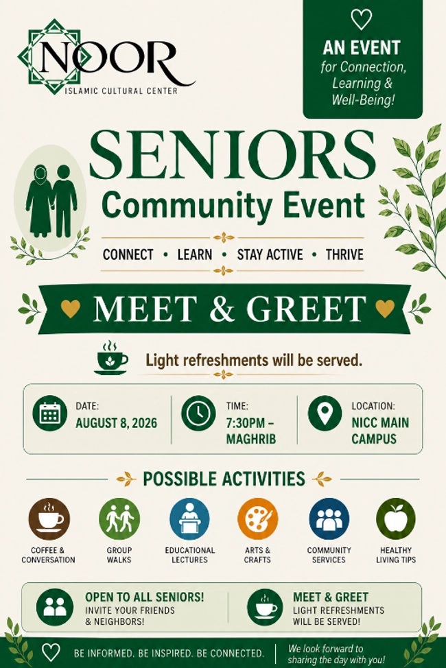 Seniors Community Event: Meet & Greet