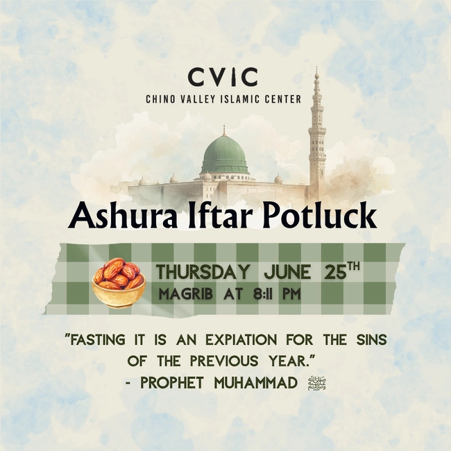 Ashura Iftar Potluck