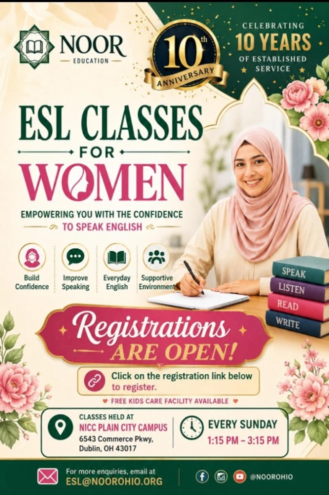 ESL Classes for Women