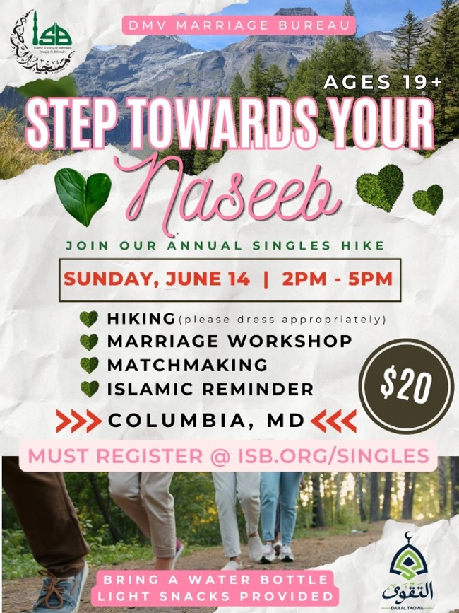 Step Towards Your Naseeb: Annual Singles Hike