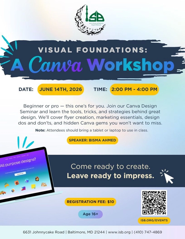 Visual Foundations: A Canva Workshop