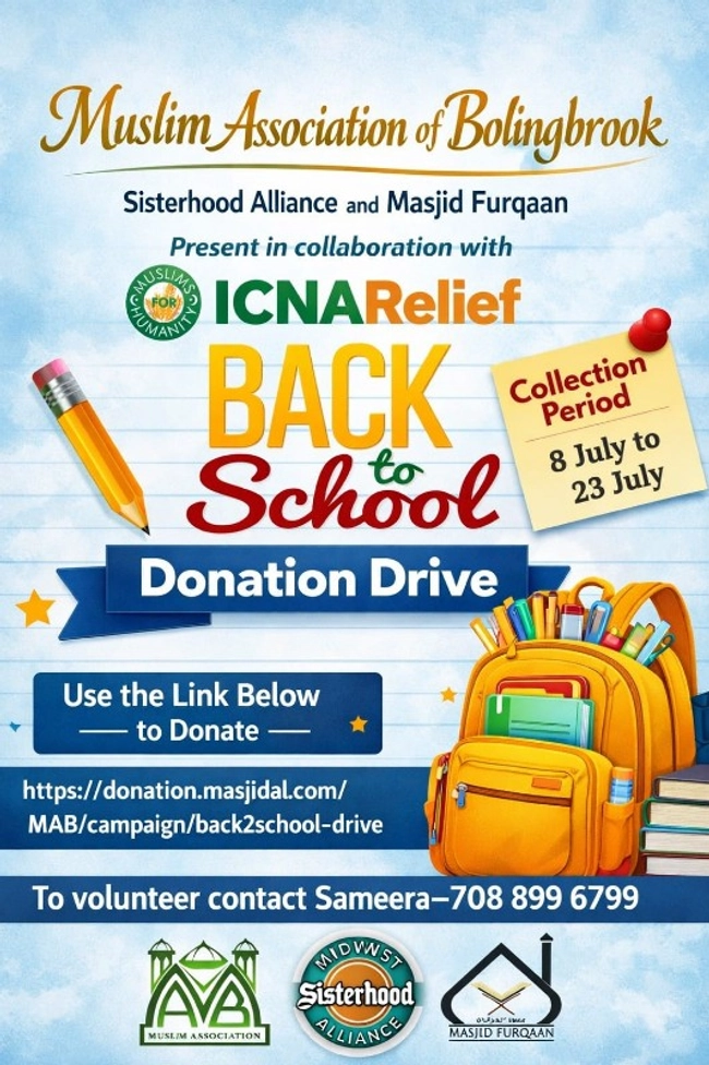 Back to School Donation Drive