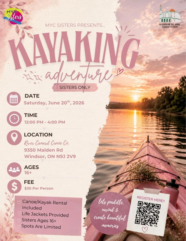 Kayaking Adventure (Sisters Only)