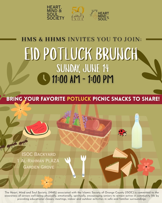 Eid Potluck Brunch