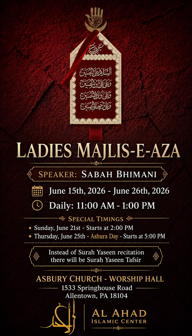 Ladies Majlis-e-Aza