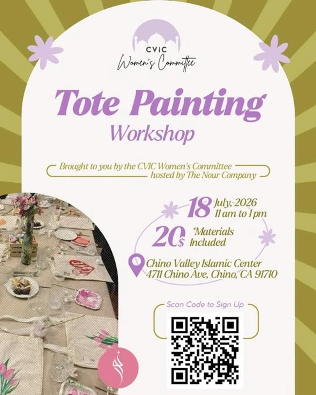 Tote Painting Workshop