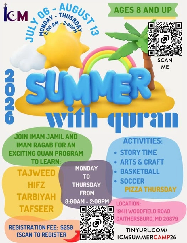 ICM Summer with Quran 2026