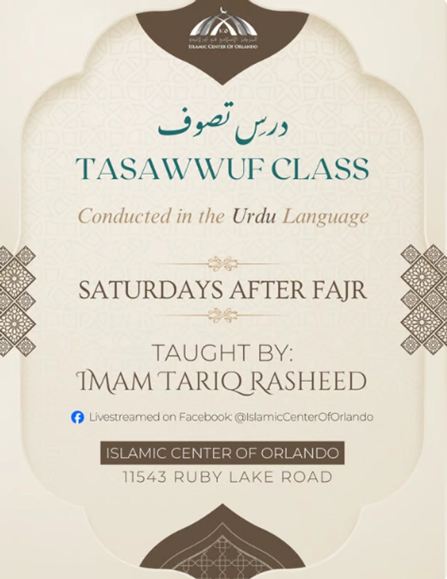 Tasawwuf Class