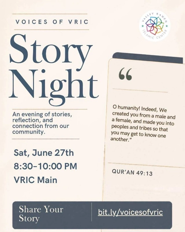 Voices of VRIC: Story Night