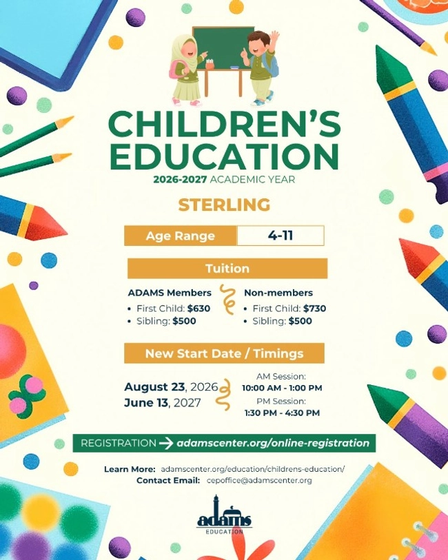 Children's Education 2026-2027