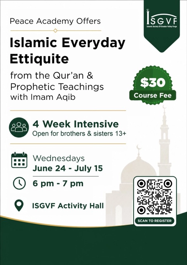 Islamic Everyday Ettiquite