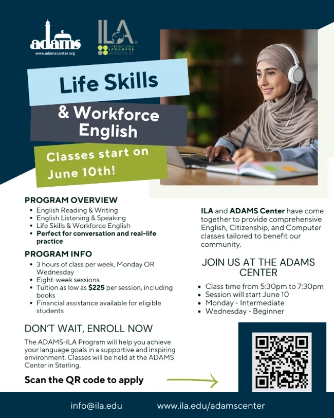 Life Skills & Workforce English Classes
