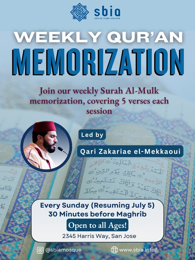 Weekly Qur'an Memorization