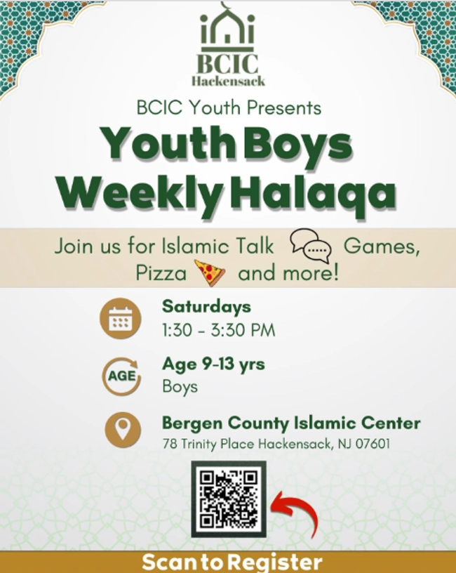 Youth Boys Weekly Halaqa
