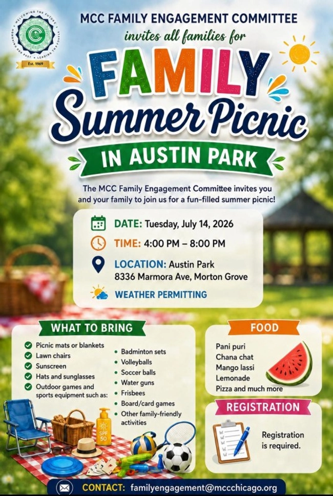 Family Summer Picnic in Austin Park