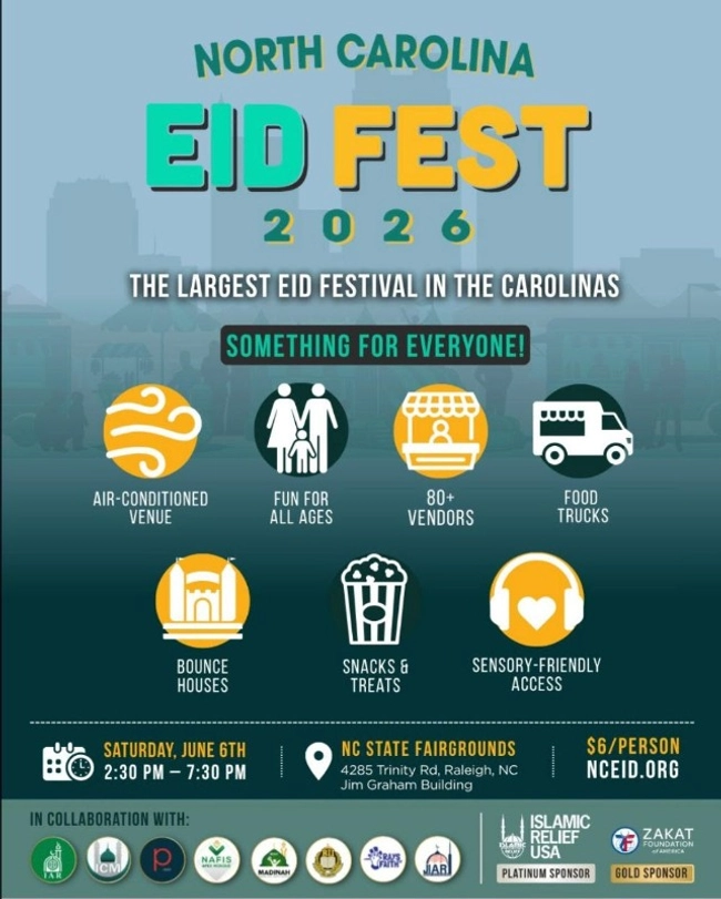 North Carolina Eid Fest 2026