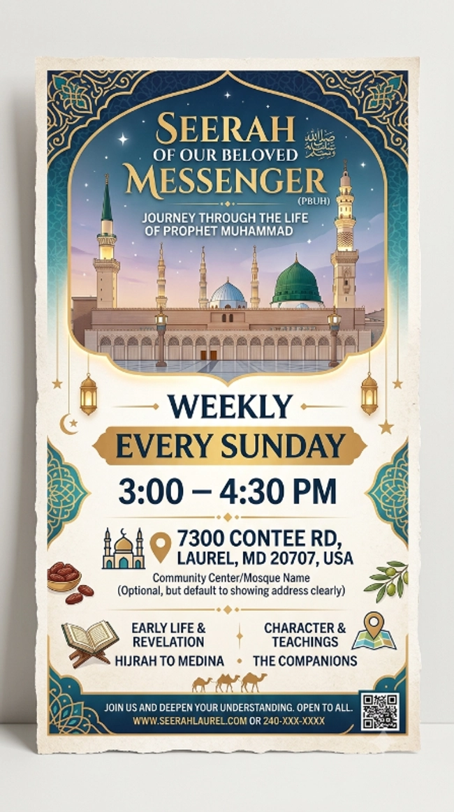 Seerah of Our Beloved Messenger