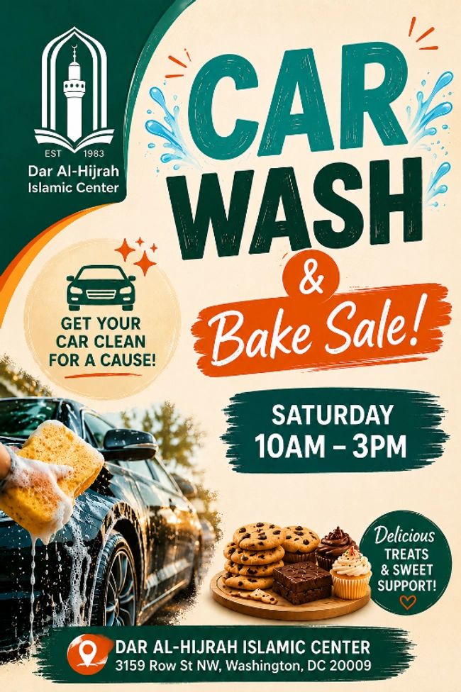 Car Wash & Bake Sale