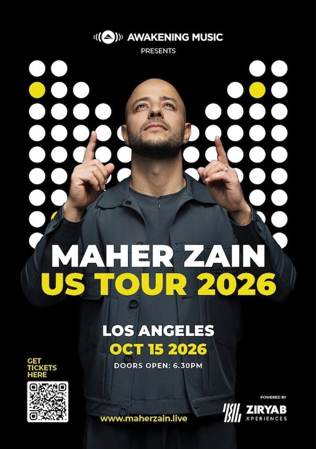 Maher Zain US Tour 2026 