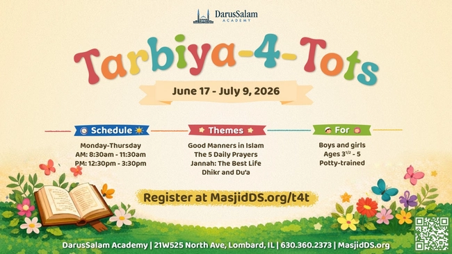 Tarbiyah-4-Tots (Afternoon Session)