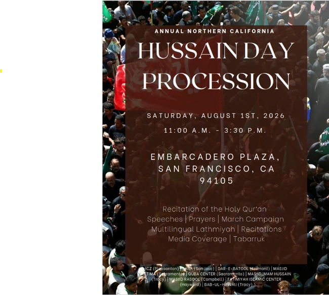 Annual Northern California Hussain Day Procession