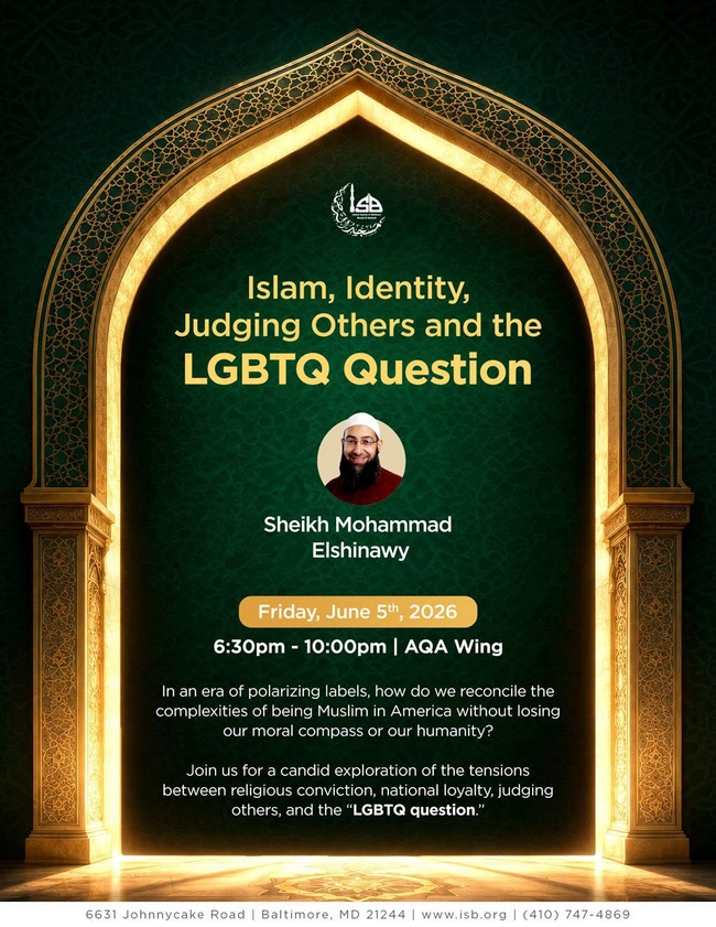 Islam, Identity, Judging Others and the LGBTQ Question
