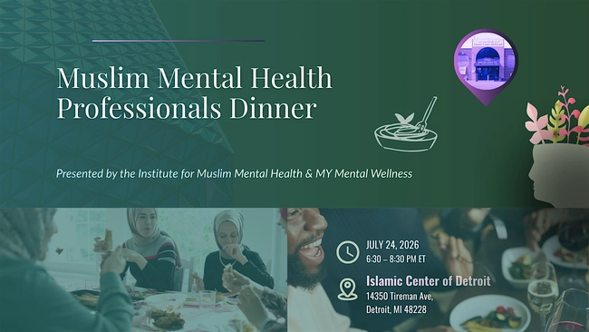 Muslim Mental Health Professionals Dinner