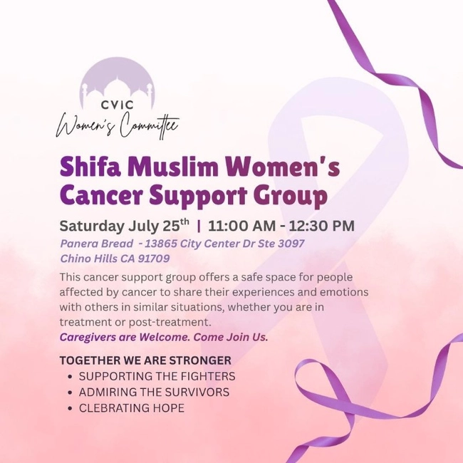 Shifa Muslim Women's Cancer Support Group