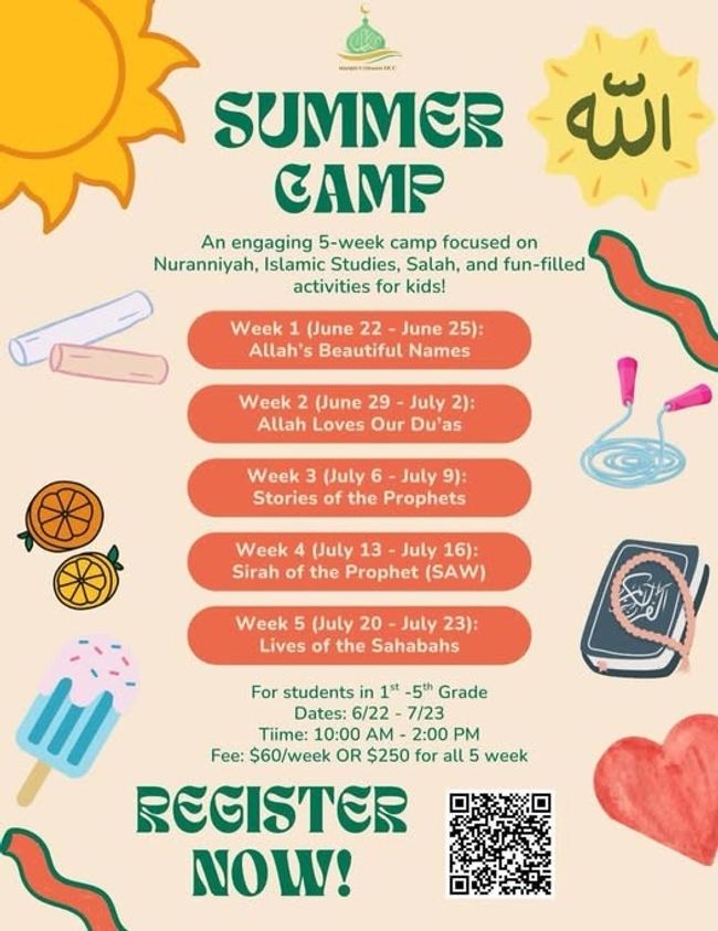 Summer Camp Week 4: Sirah of the Prophet (SAW)