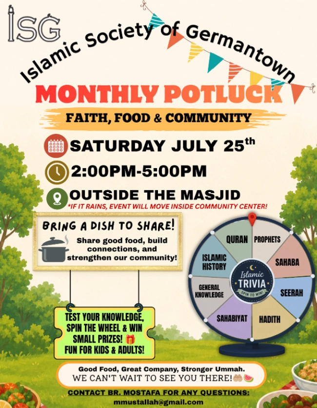 Monthly Potluck