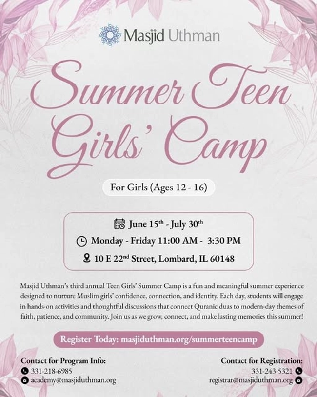 Summer Teen Girls' Camp