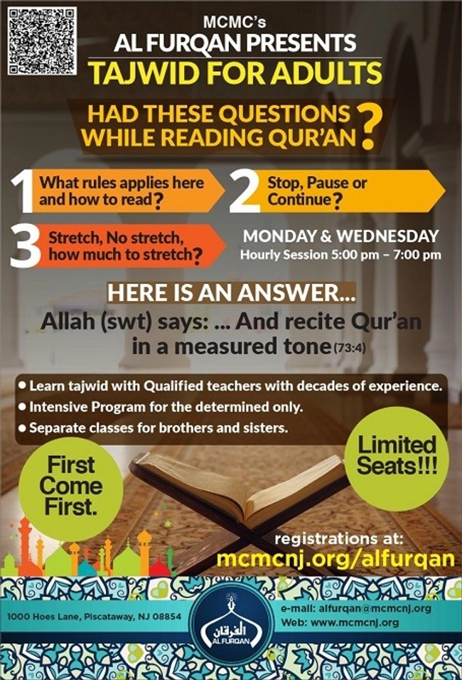 Tajwid for Adults (MCMC Al Furqan)