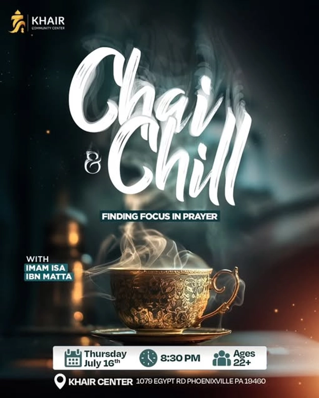Chai & Chill: Finding Focus in Prayer