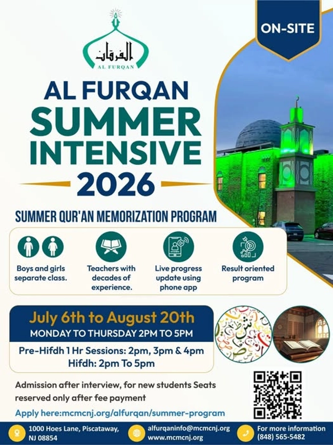 Al Furqan Summer Intensive 2026