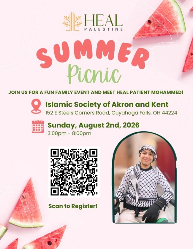 HEAL Palestine Summer Picnic
