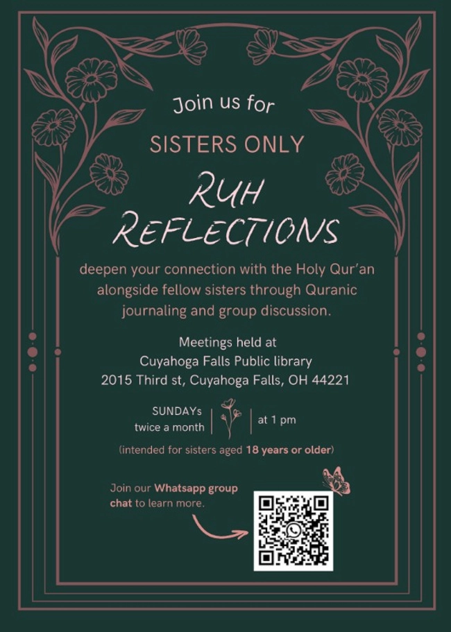 Ruh Reflections (Sisters Only)