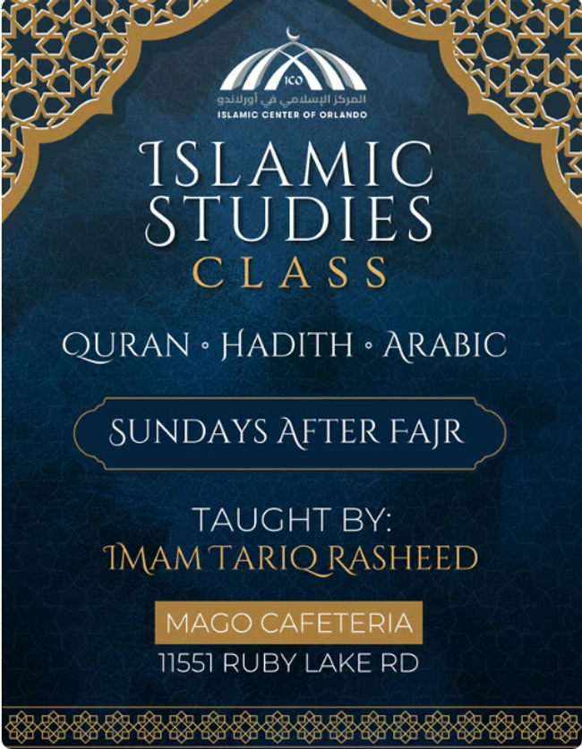 Islamic Studies Class