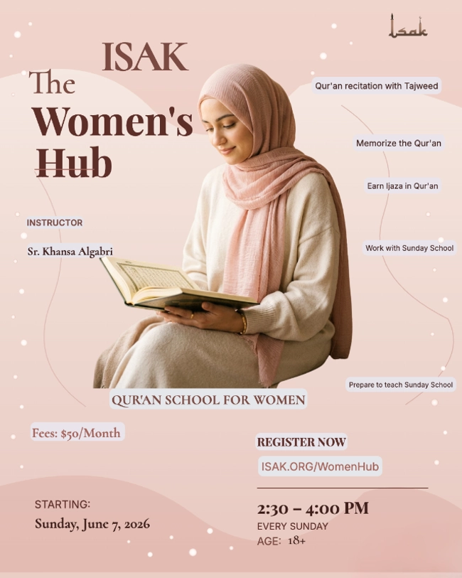 ISAK The Women's Hub: Qur'an School for Women