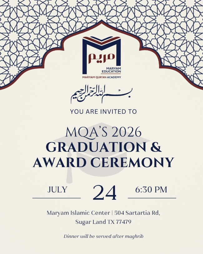 MQA's 2026 Graduation & Award Ceremony