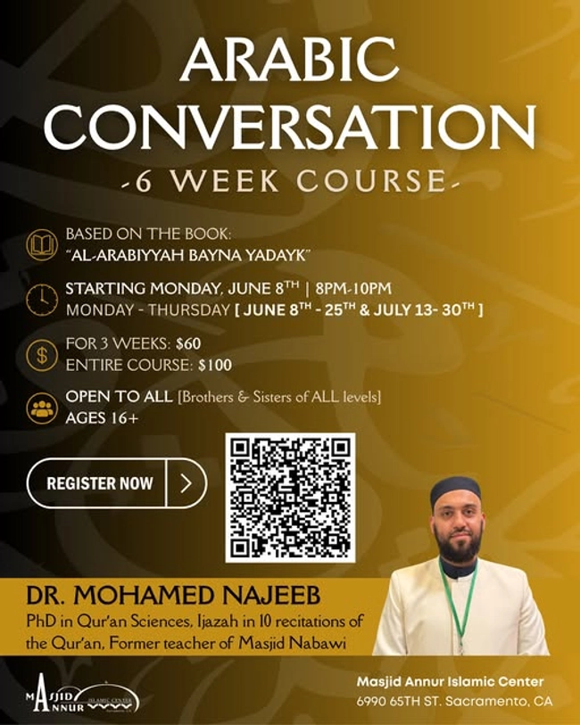 Arabic Conversation 6 Week Course
