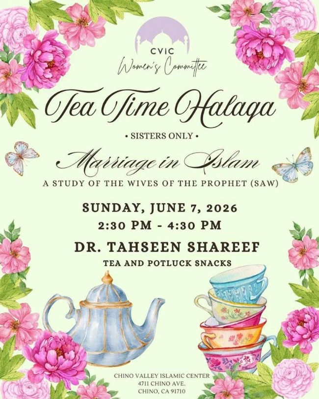 Tea Time Halaqa: Marriage in Islam