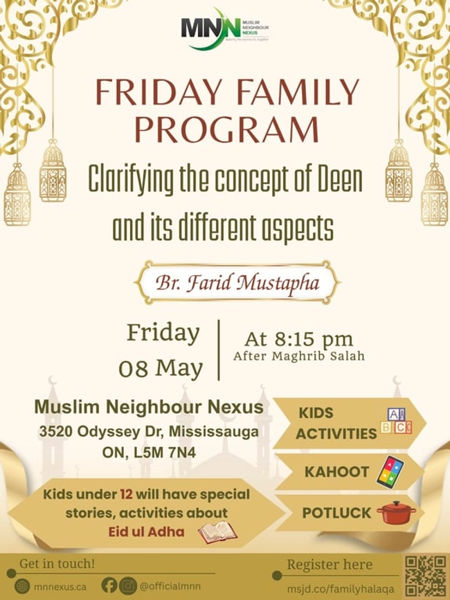 Friday Family Halaqa