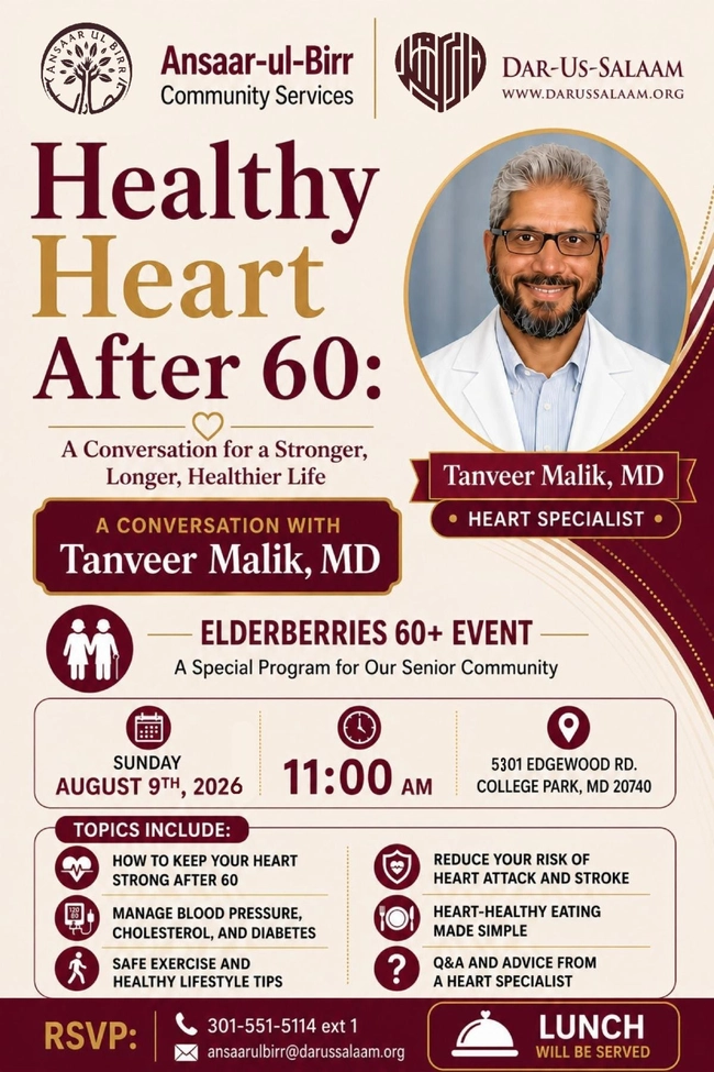 Healthy Heart After 60: A Conversation with Tanveer Malik, MD